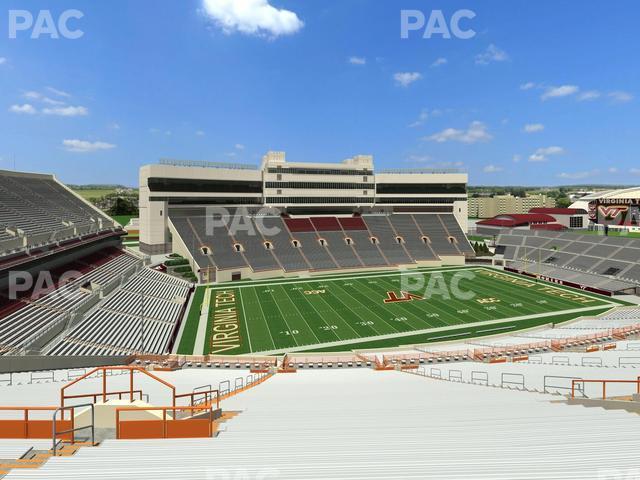 Seating view for Lane Stadium Section 234