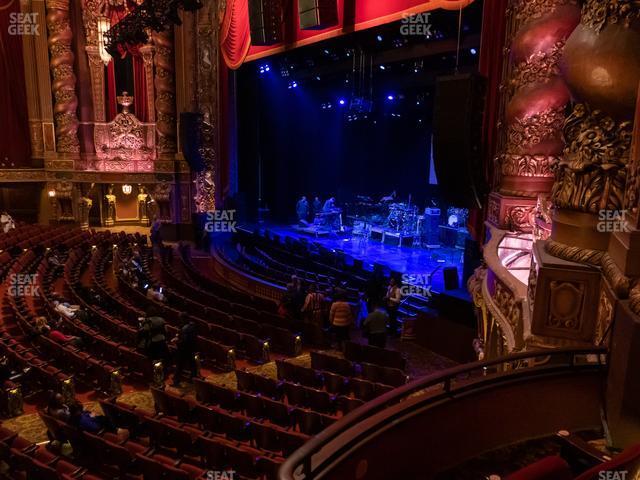 Seating view for Kings Theatre - Brooklyn Section Mezzanine 16