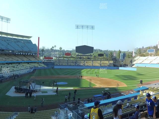 Seating view for Dodger Stadium Section 122 Lg