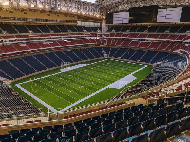 Seating view for NRG Stadium Section 615