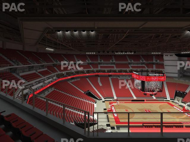 Seating view for Pinnacle Bank Arena Section 306