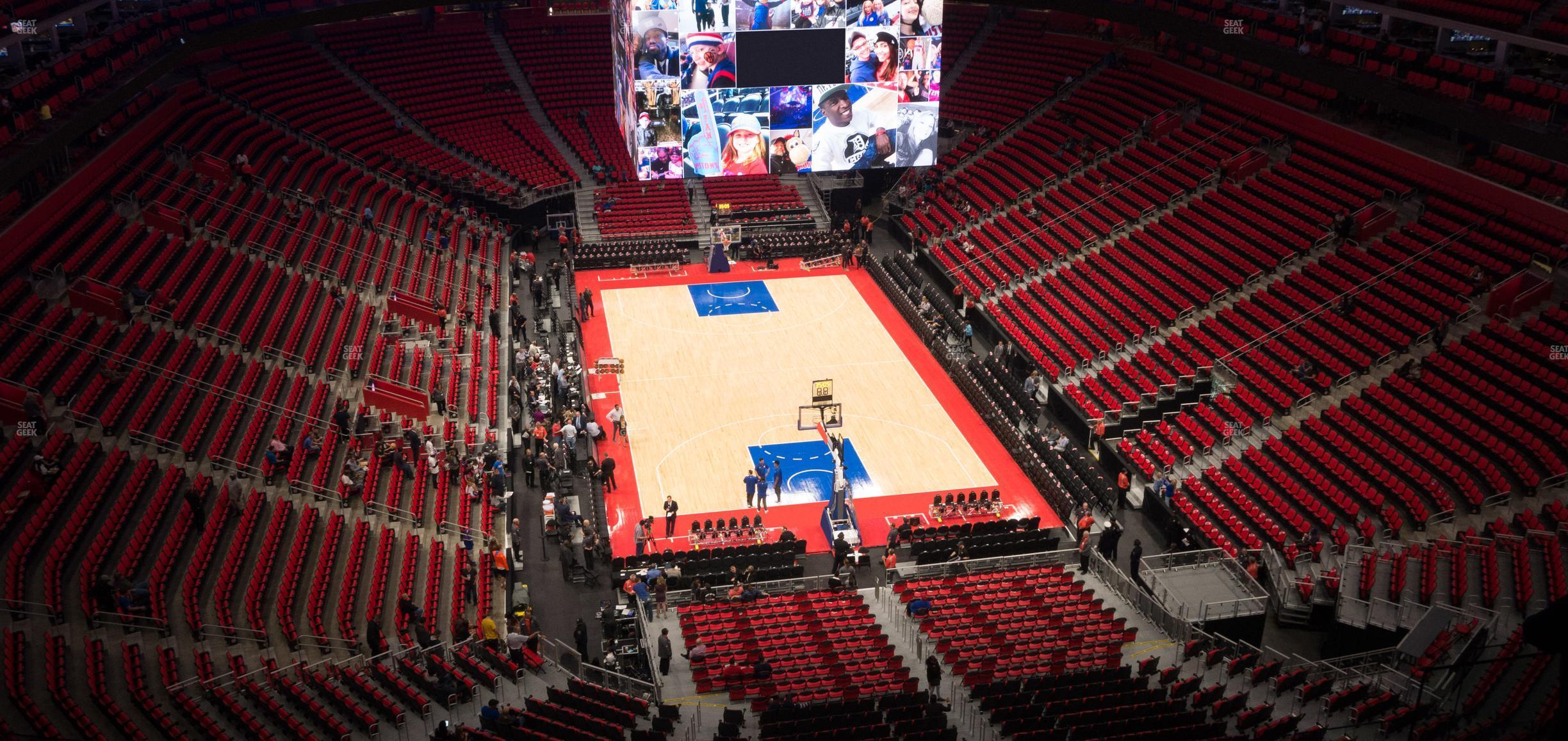 Seating view for Little Caesars Arena Section 220