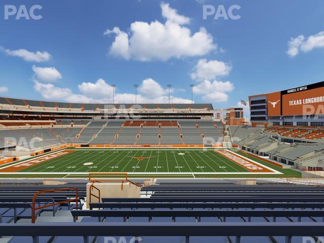 Seating view for Darrell K Royal - Texas Memorial Stadium Section 4