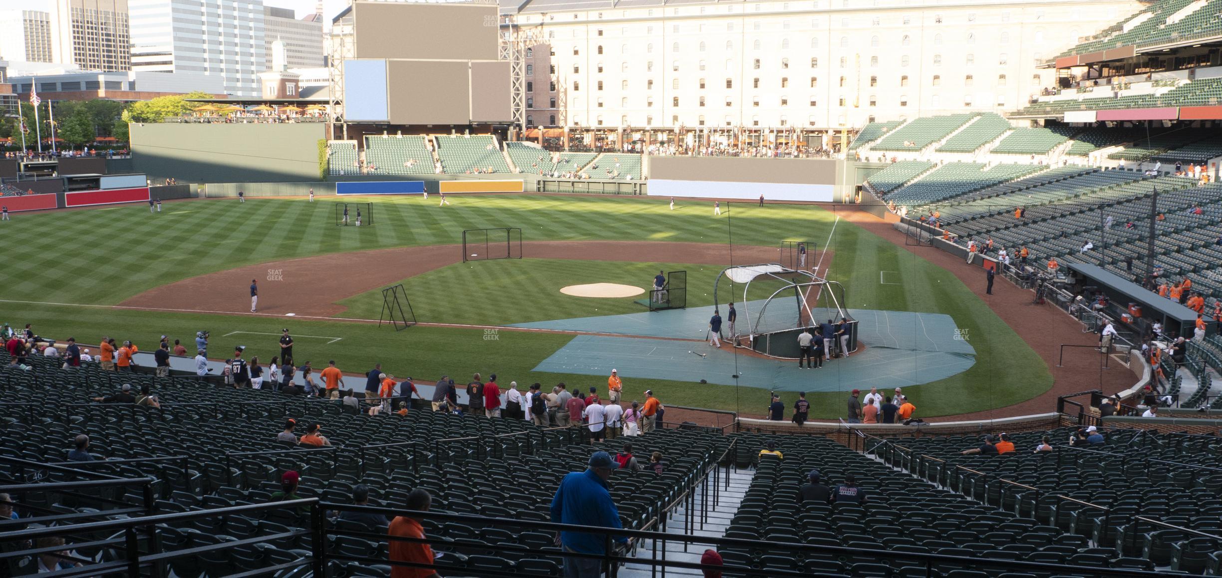 Seating view for Oriole Park at Camden Yards Section 45