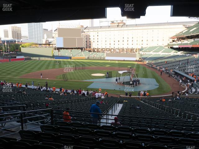 Seating view for Oriole Park at Camden Yards Section 45