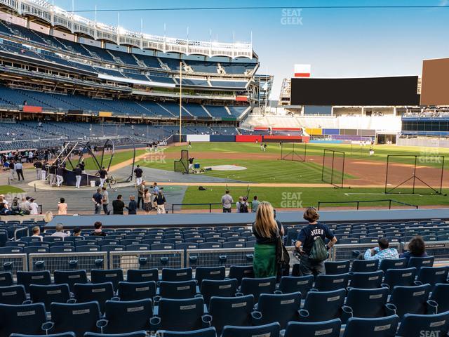 Seating view for Yankee Stadium Section Field Mvp 117 A