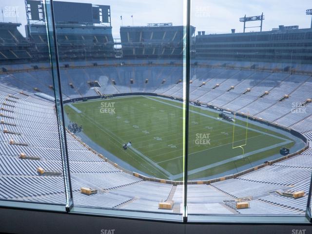 Seating view for Lambeau Field Section 690