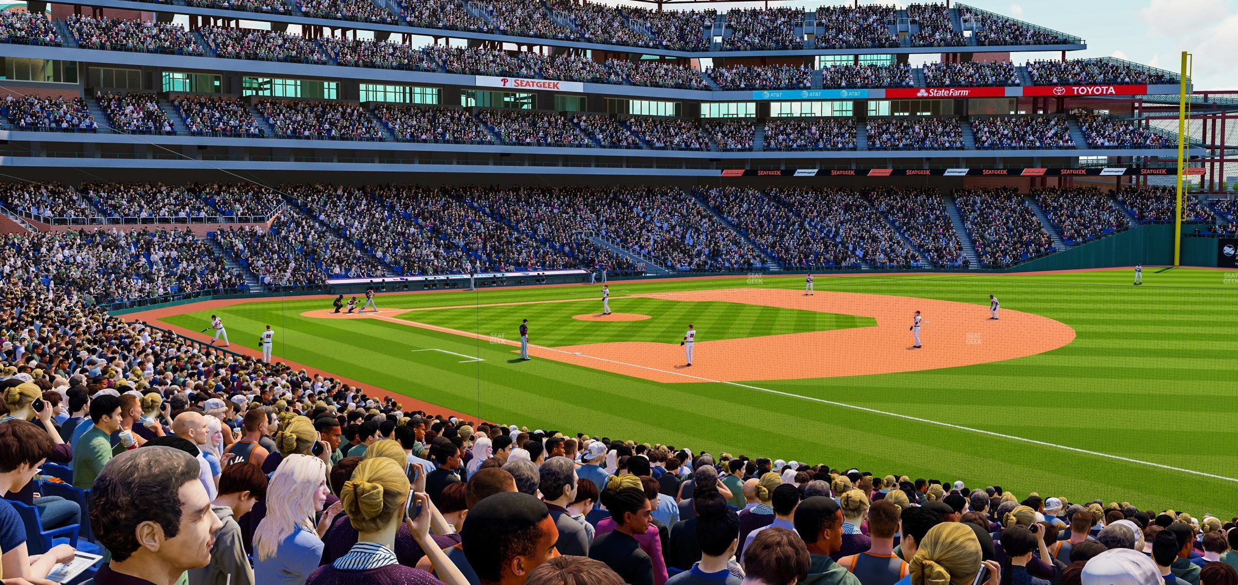 Seating view for Citizens Bank Park Section 111