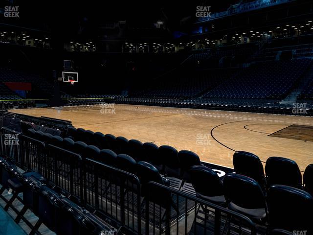 Seating view for Barclays Center Section Vip 7