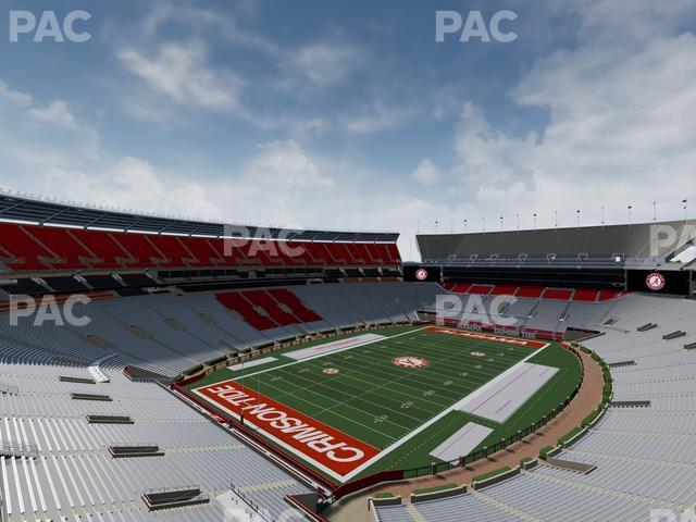 Seating view for Bryant Denny Stadium Section Ss 1