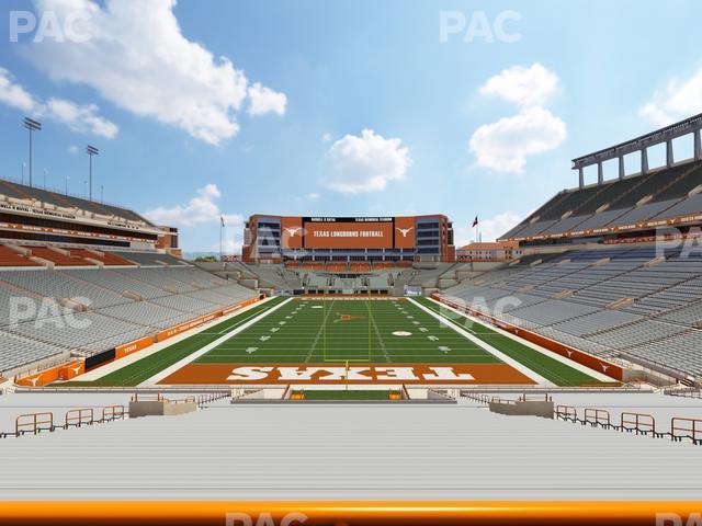 Seating view for Darrell K Royal - Texas Memorial Stadium Section 16