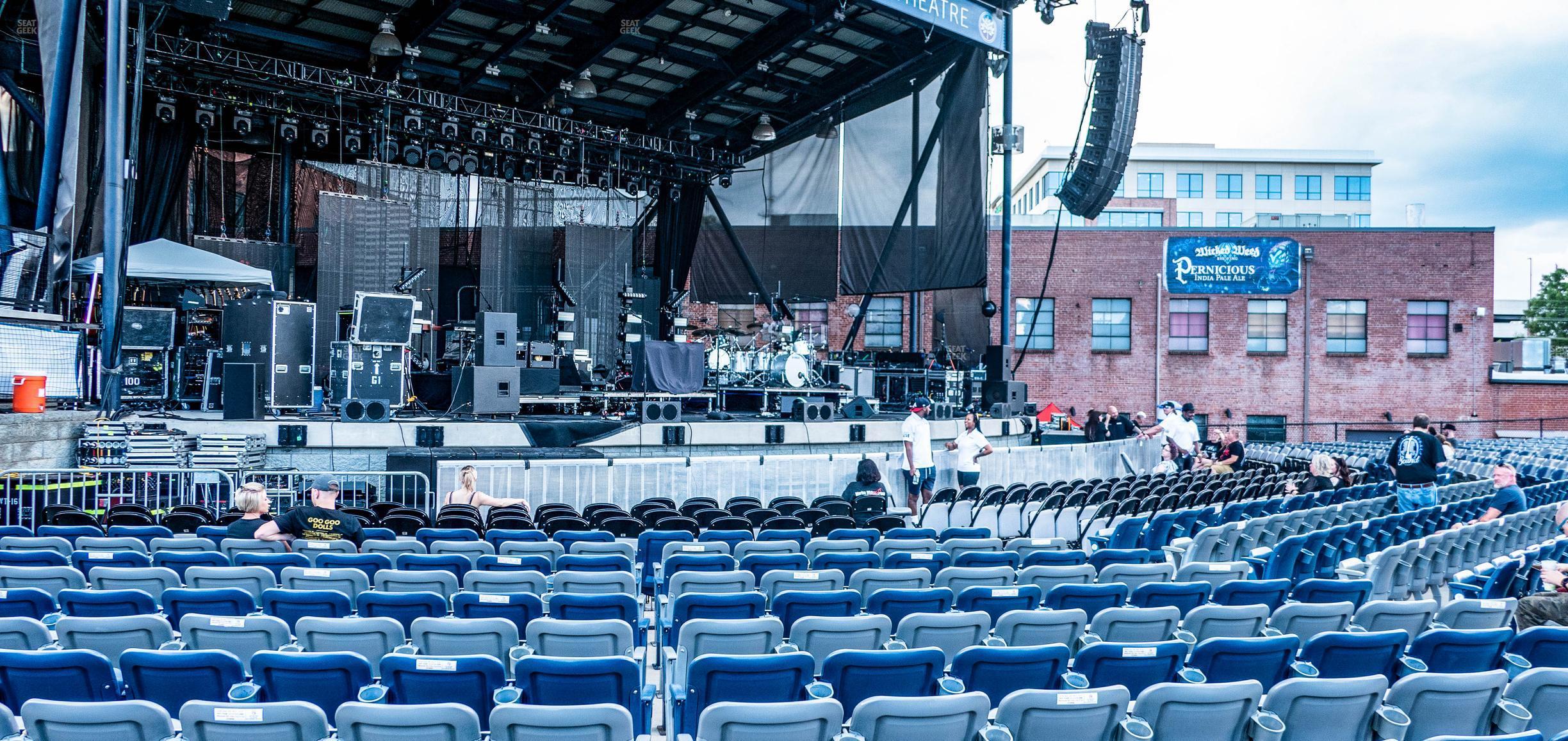 Seating view for Skyla Credit Union Amphitheatre Section 103