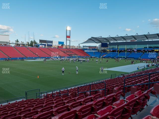 Seating view for Toyota Stadium Section 101