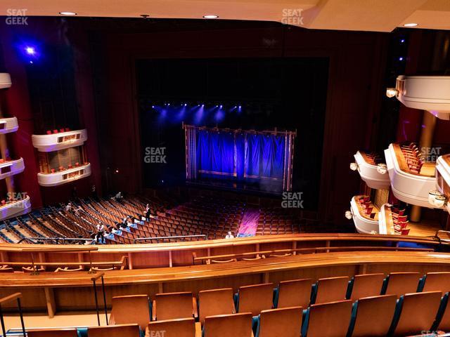 Seating view for Au-Rene Theater at the Broward Center Section Mezzanine Right