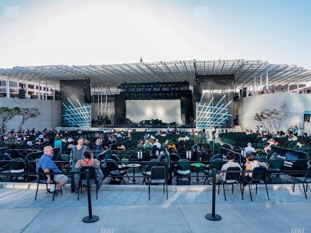 Seating view for Moody Amphitheater Section Premium Lawn