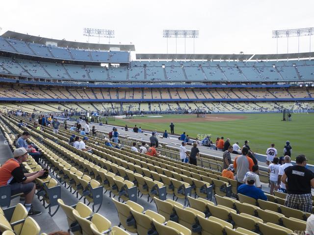 Seating view for Dodger Stadium Section 46 Fd