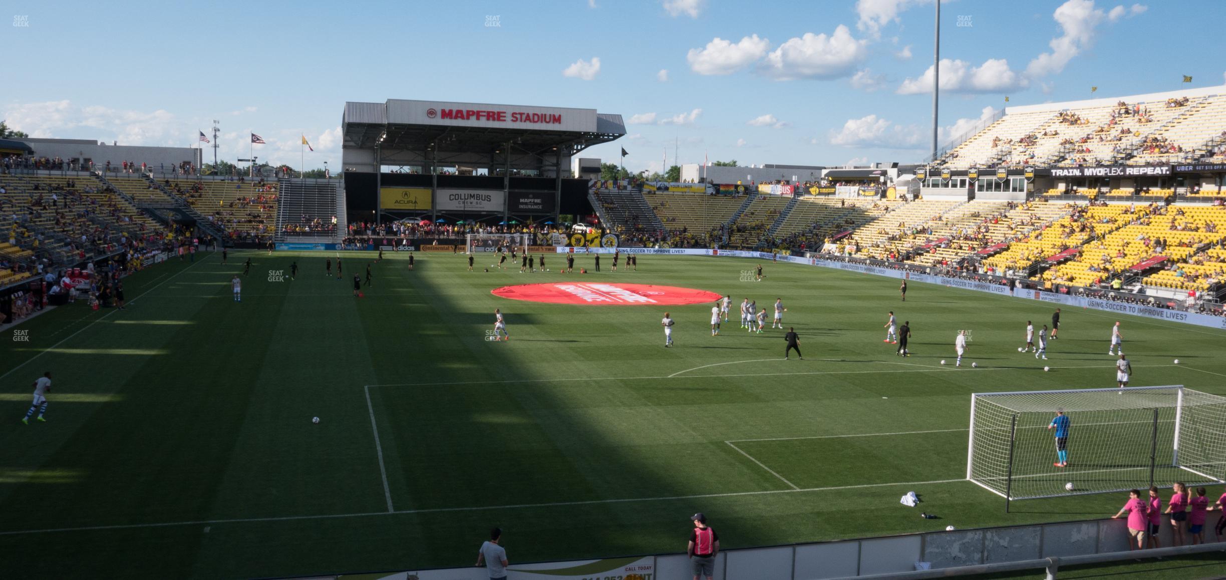 Seating view for Historic Crew Stadium Section 118