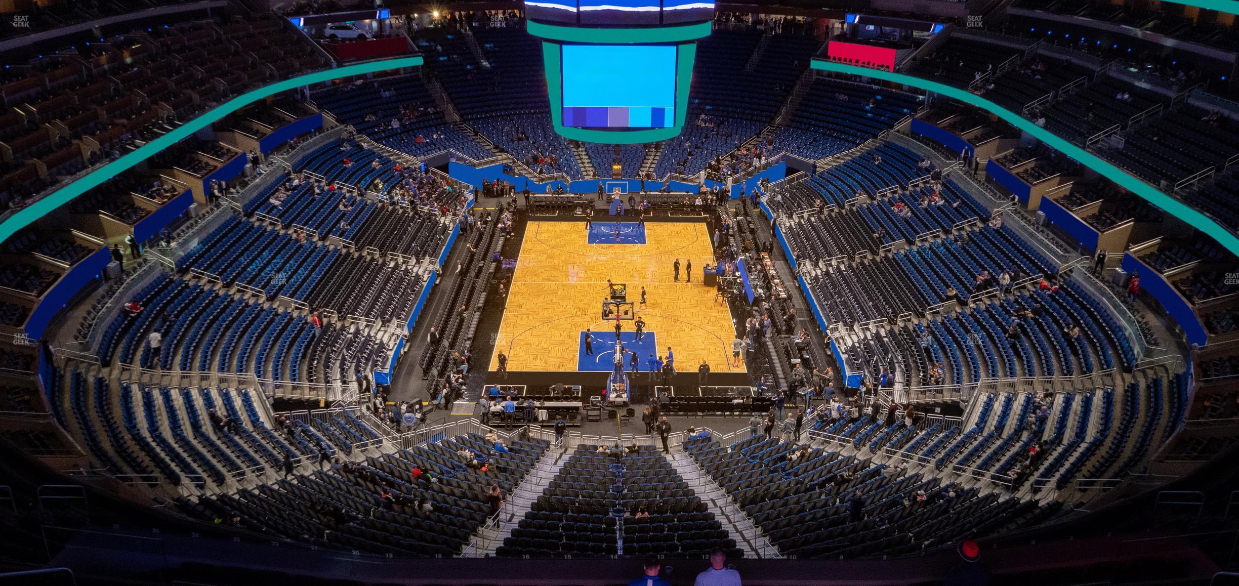 Seating view for Kia Center Section 217