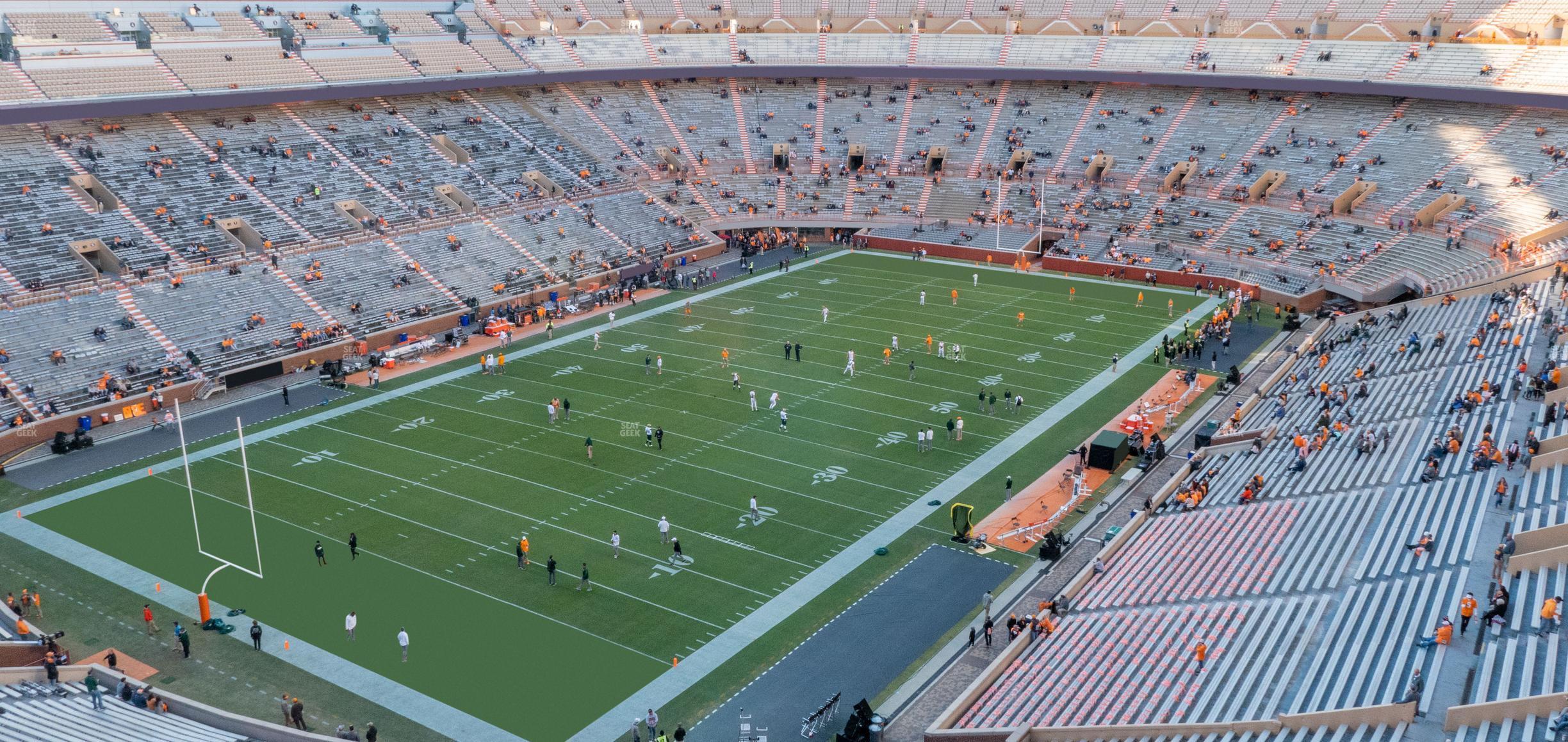 Seating view for Neyland Stadium Section Hh