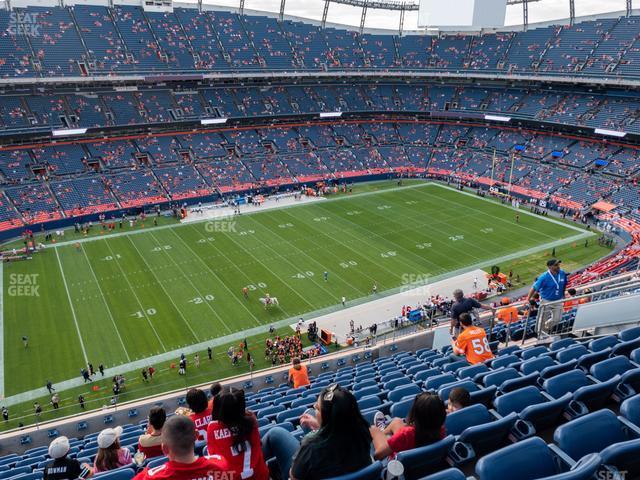 Seating view for Empower Field at Mile High Section 538