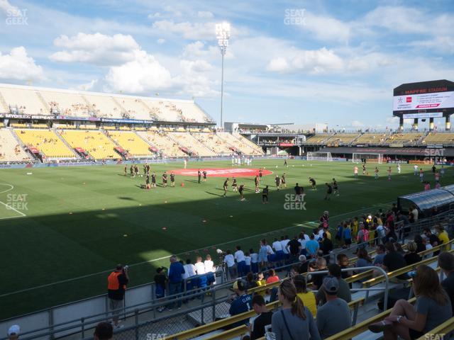 Seating view for Historic Crew Stadium Section 129