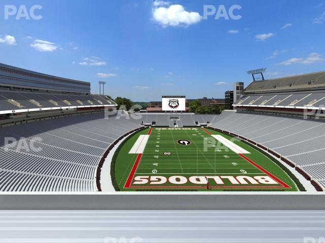 Seating view for Sanford Stadium Section 320