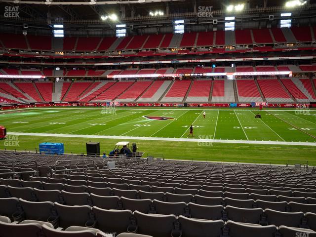 Seating view for State Farm Stadium Section 107