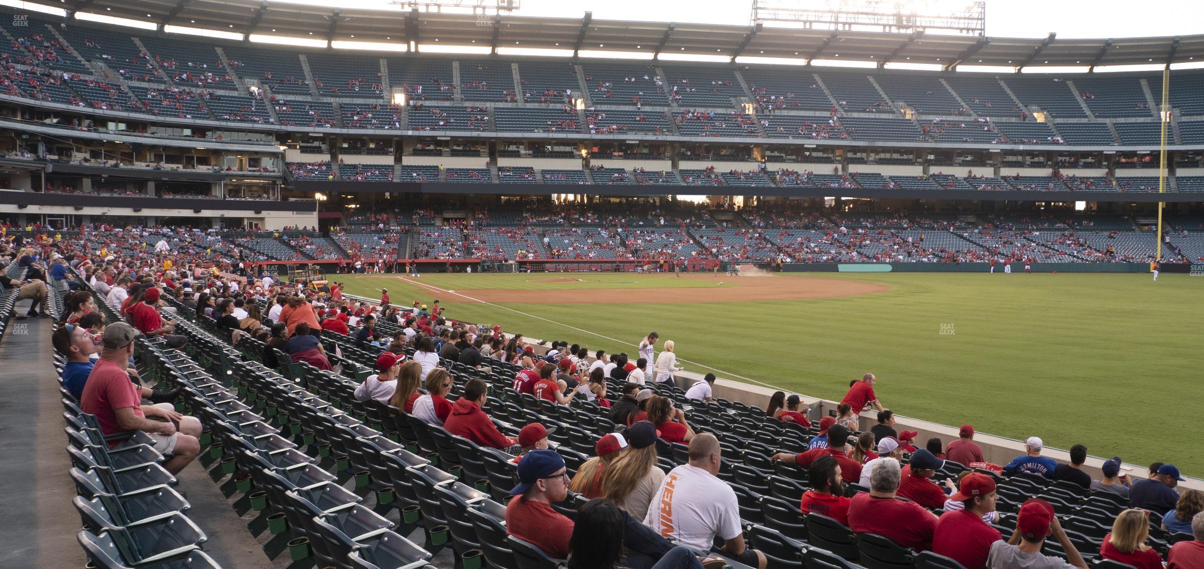 Seating view for Angel Stadium of Anaheim Section 131