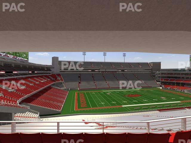 Seating view for Razorback Stadium Section 223