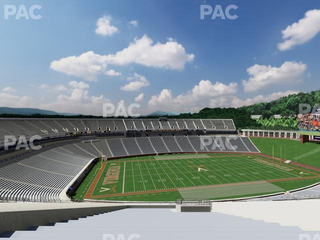 Seating view for Scott Stadium Section 510