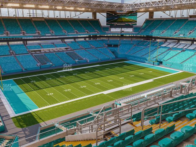 Seating view for Hard Rock Stadium Section 323