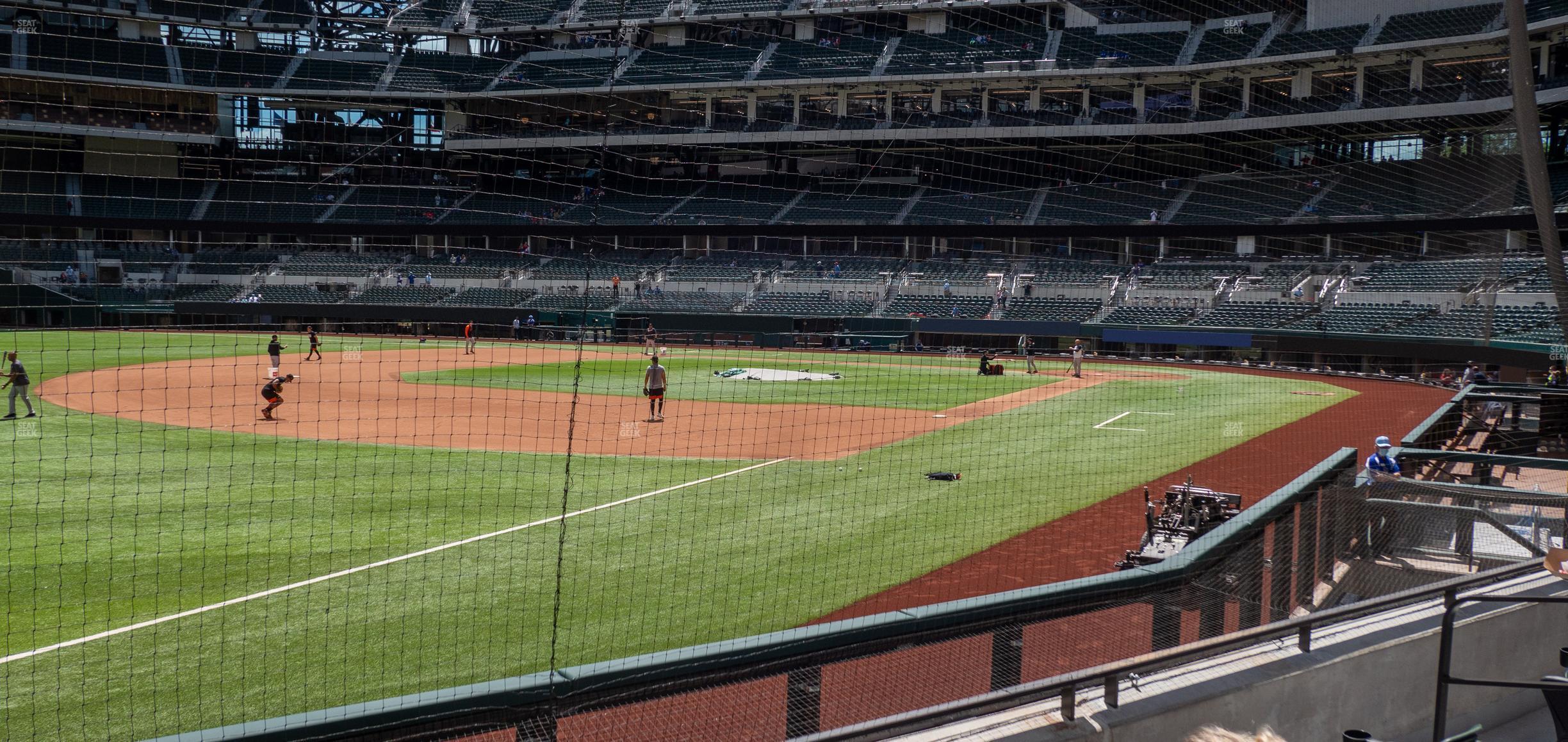 Seating view for Globe Life Field Section 2