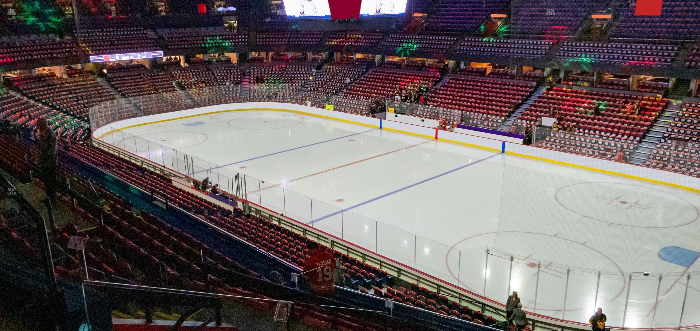 Seating view for Scotiabank Saddledome Section 201