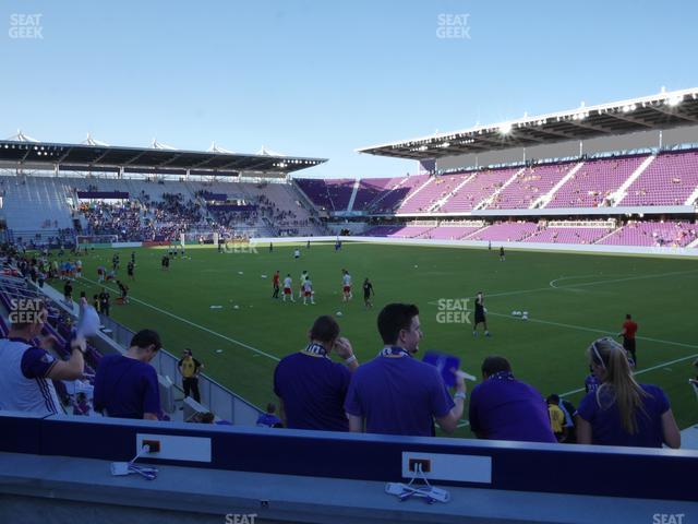 Seating view for Inter&Co Stadium Section 9