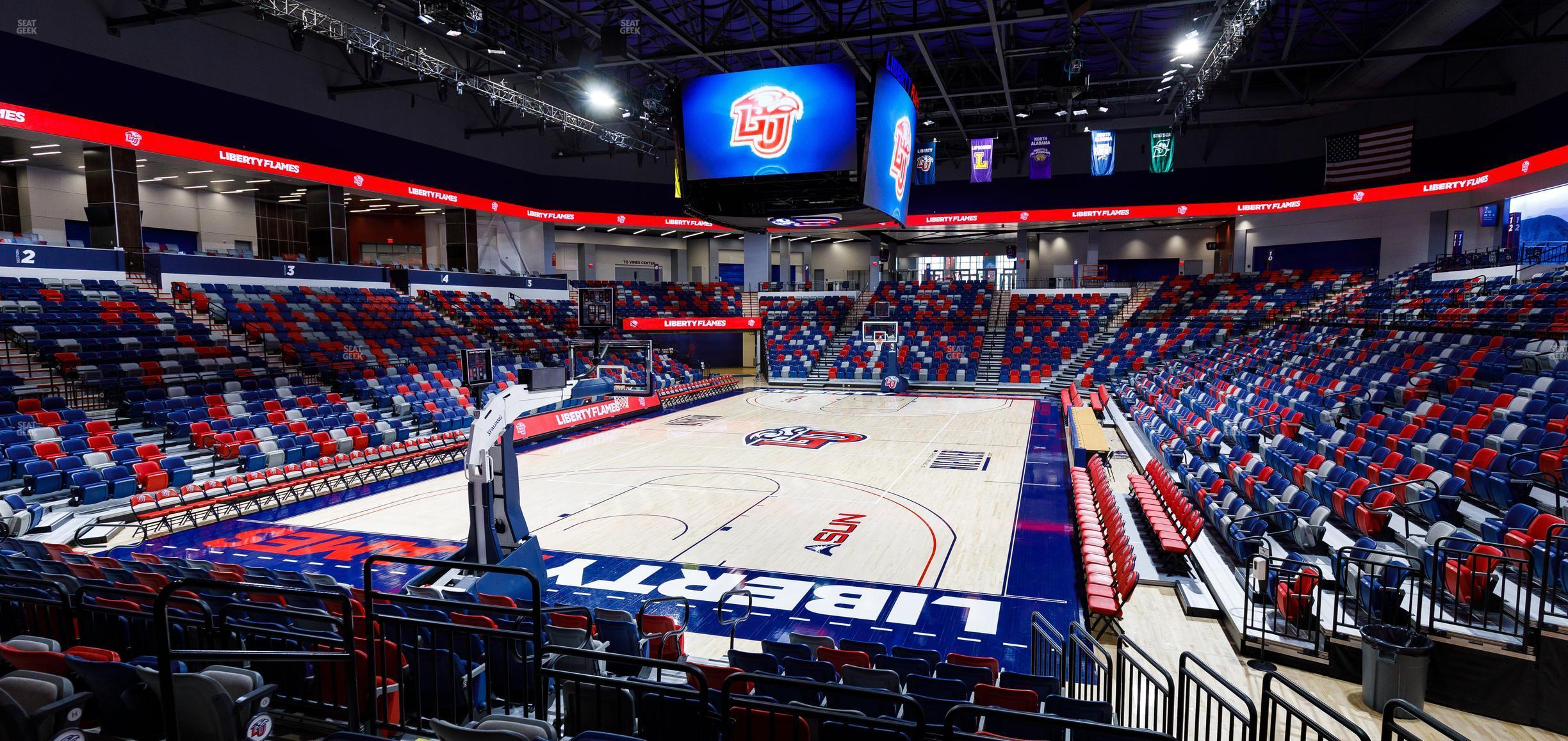 Seating view for Liberty Arena Section 17