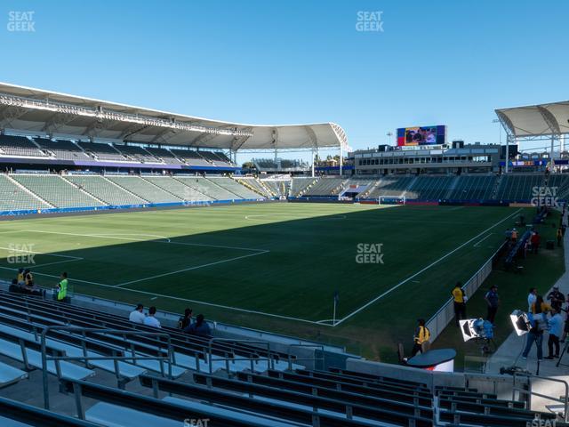 Seating view for Dignity Health Sports Park Section 118