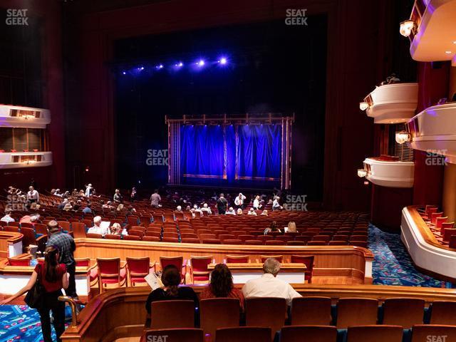 Seating view for Au-Rene Theater at the Broward Center Section Orchestra Right