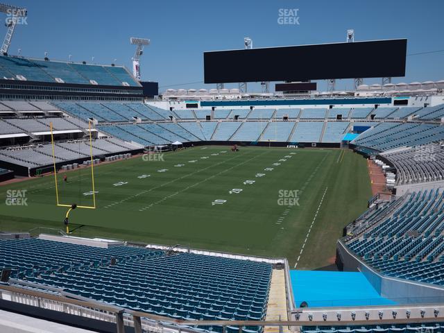 Seating view for EverBank Stadium Section Terrace Suite 2