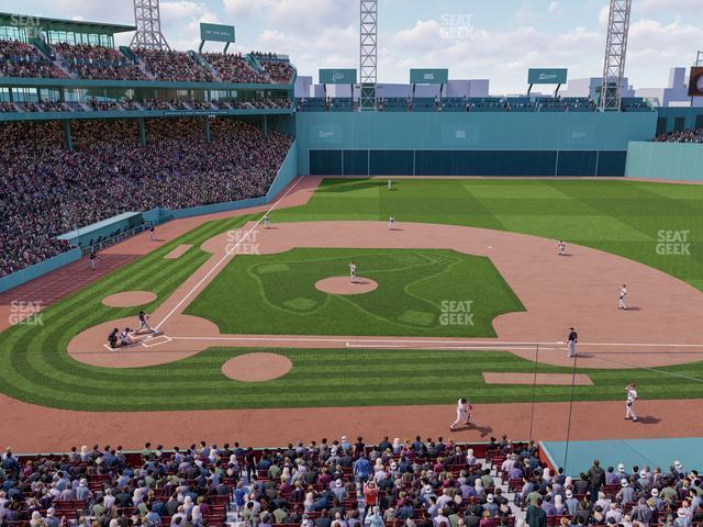 Seating view for Fenway Park Section Dell Technologies Suite R 5