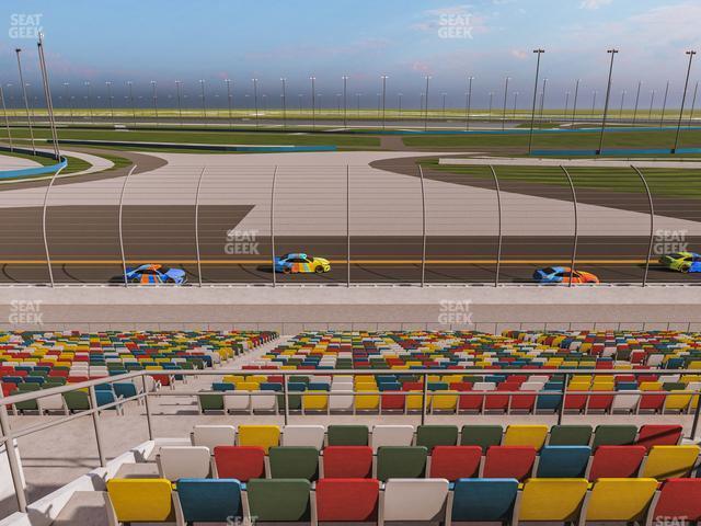 Seating view for Daytona International Speedway Section Back 181