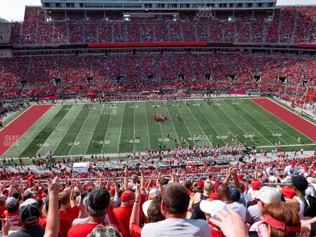 Seating view for Ohio Stadium Section 22 C