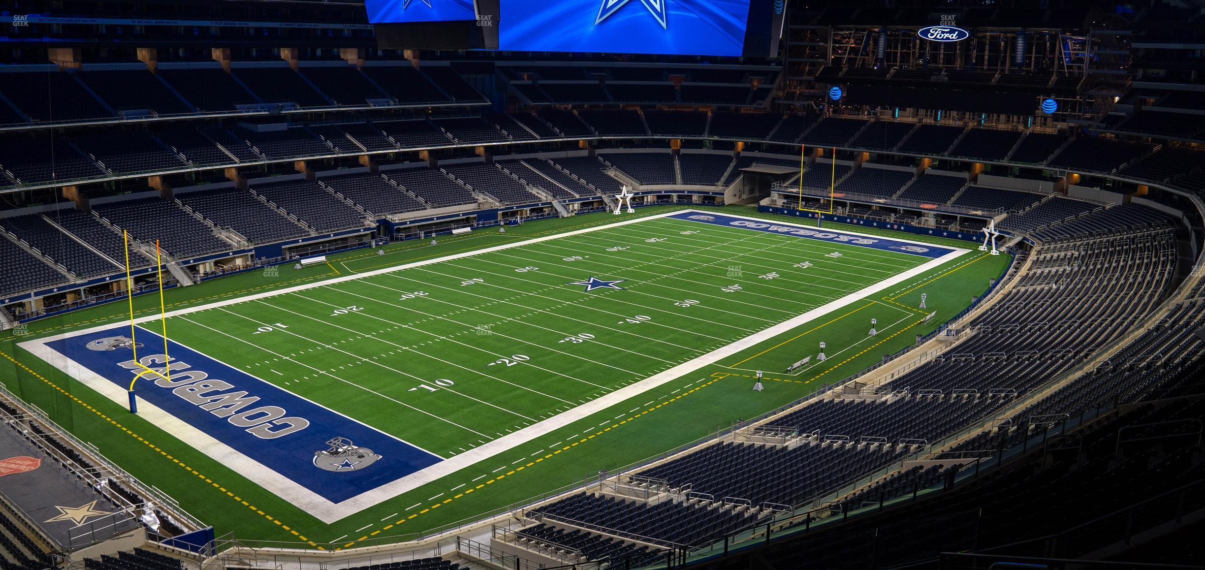 Seating view for AT&T Stadium Section Silver Suite 459