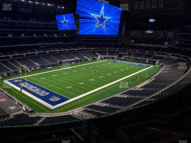 Seating view for AT&T Stadium Section Silver Suite 459