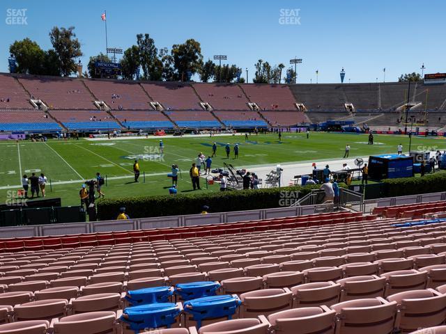 Seating view for Rose Bowl Stadium Section Lower 17