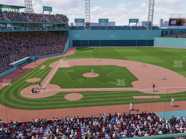 Seating view for Fenway Park Section Dell Technologies Suite R 4