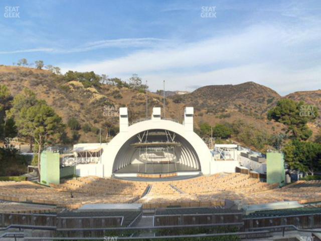 Seating view for Hollywood Bowl Section N 1