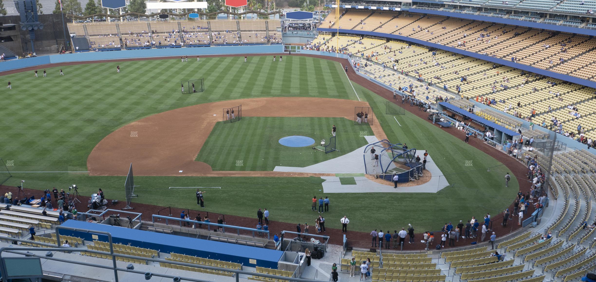 Seating view for Dodger Stadium Section 11 Rs