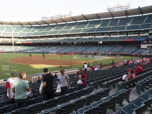 Seating view for Angel Stadium of Anaheim Section 108