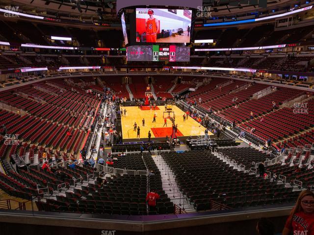 Seating view for United Center Section 227