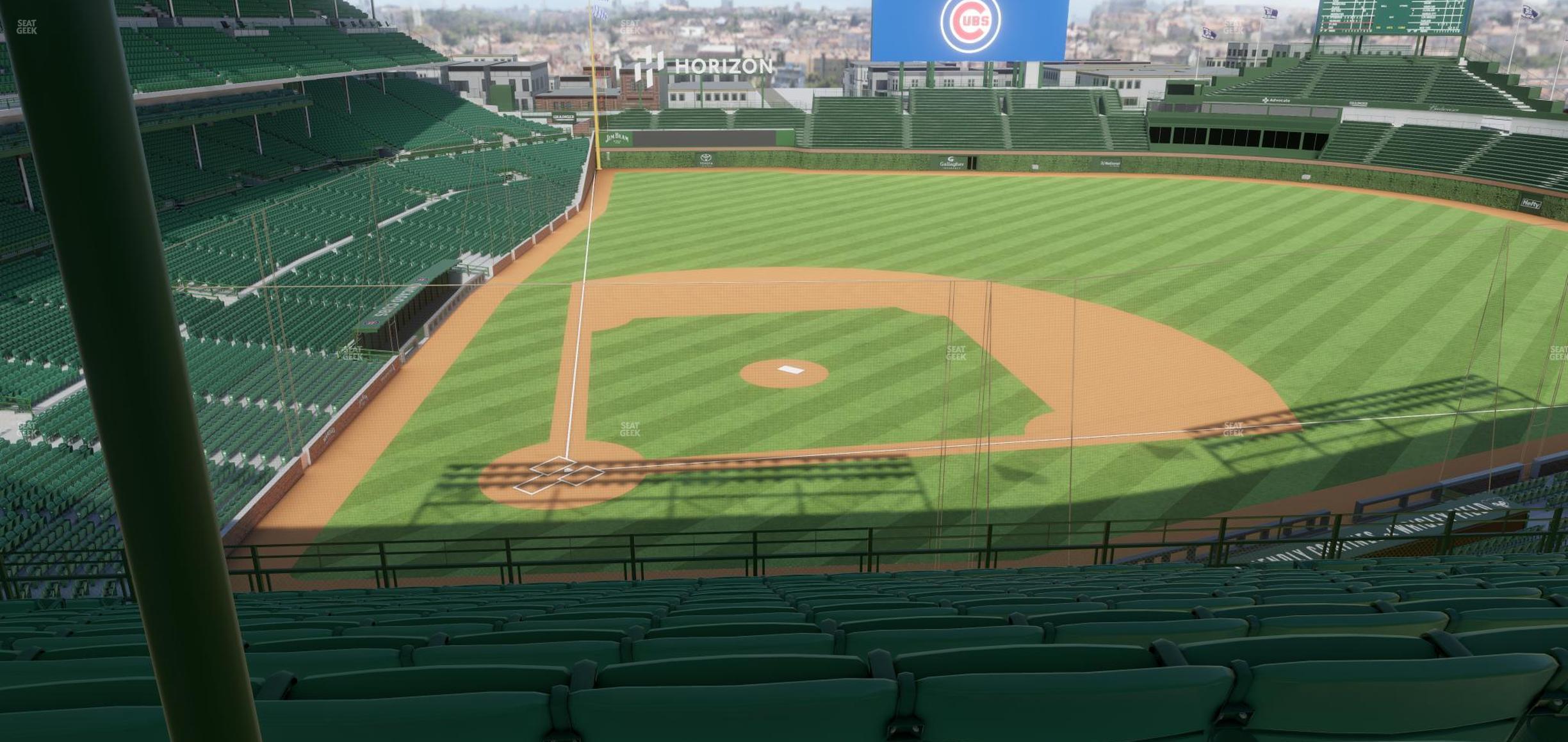 Seating view for Wrigley Field Section 322 Right